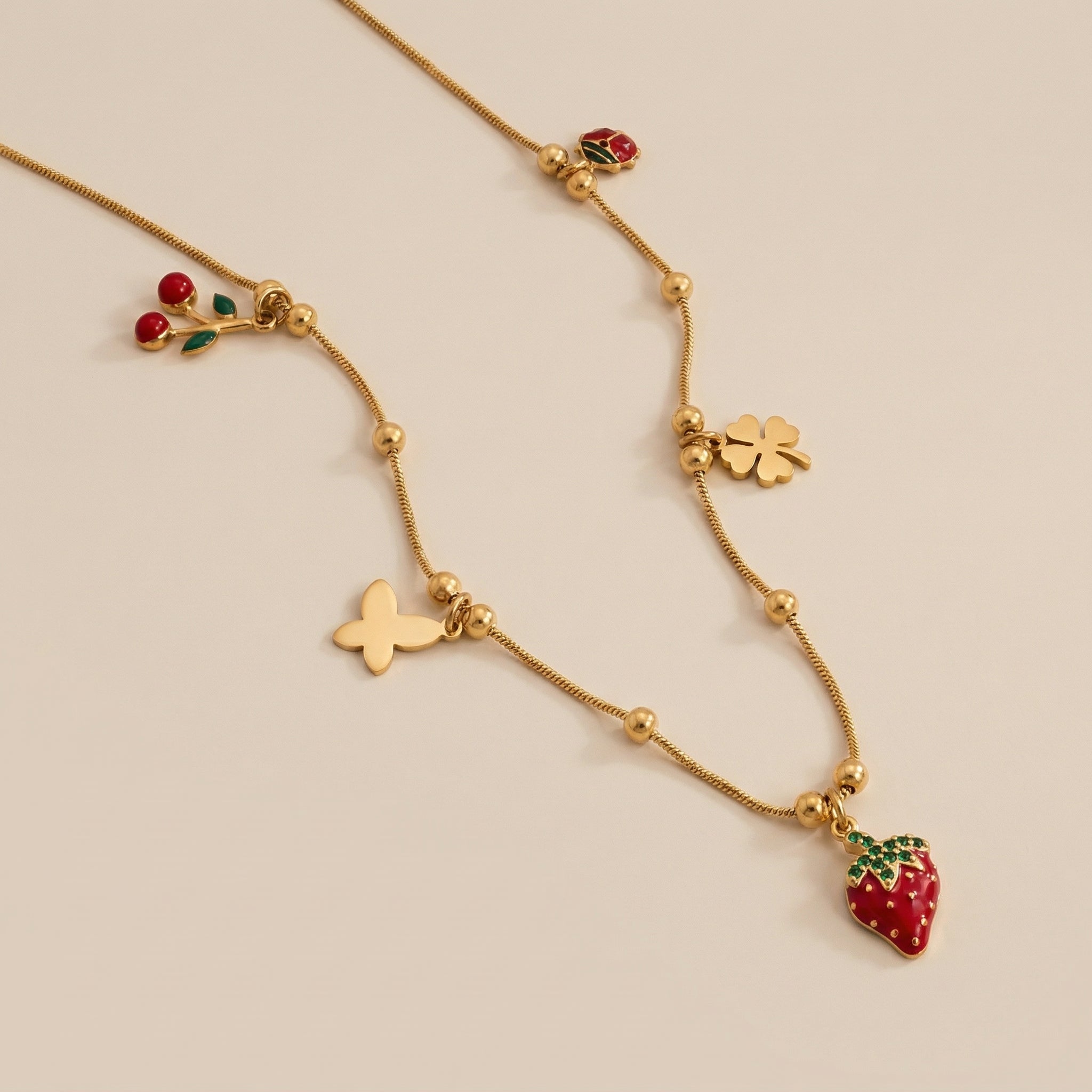 Halskette CHERRY HEART