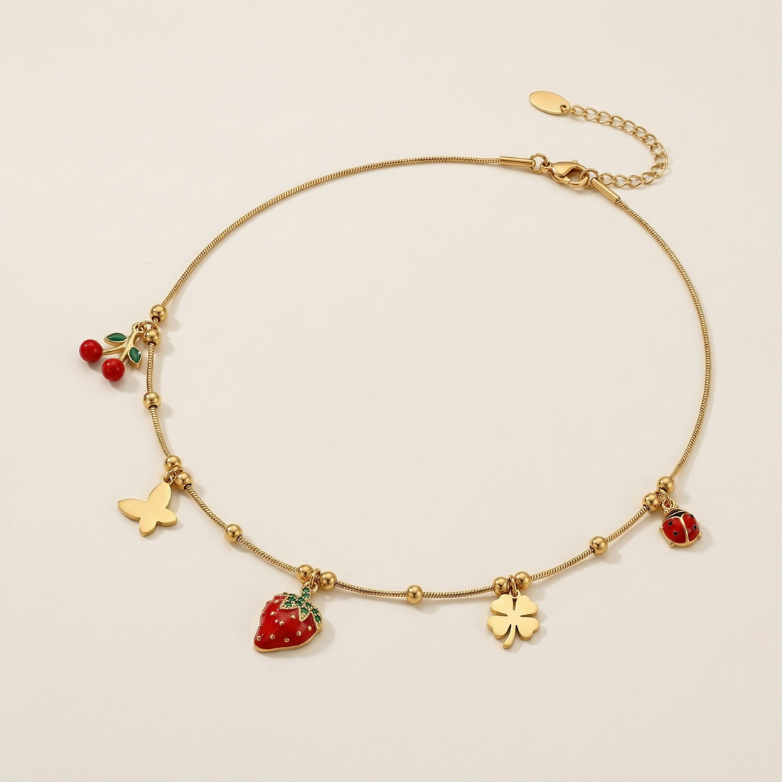 Halskette CHERRY HEART