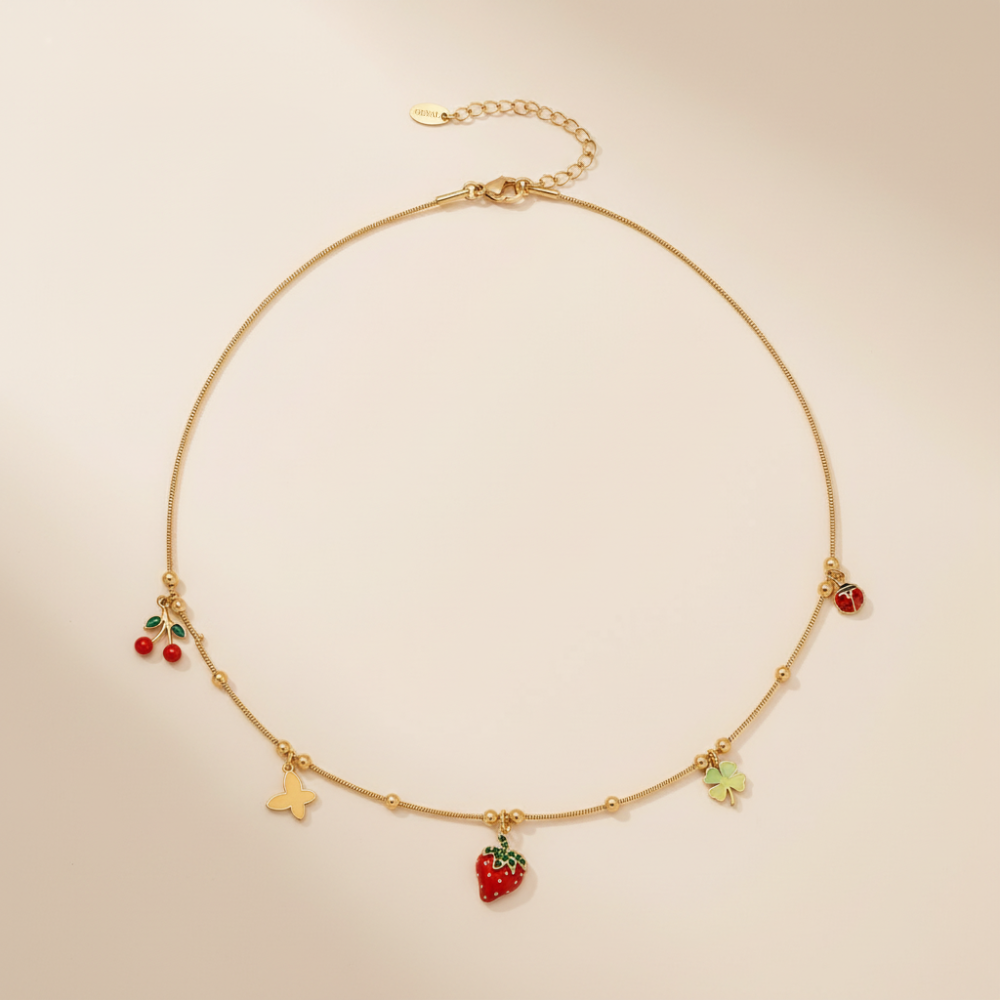 Halskette CHERRY HEART